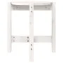 Couchtisch aus massivem weißem Kiefernholz Ø42,5x45 cm von vidaXL, Couchtisch - Ref: Foro24-822313, Preis: 26,38 €, Rabatt: %