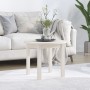 Couchtisch aus weißer massiver Kiefer Ø 55x45 cm von vidaXL, Couchtisch - Ref: Foro24-822328, Preis: 47,48 €, Rabatt: %