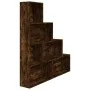 Smoked oak color shelf 155x24x160 cm by vidaXL, Bookcases and shelves - Ref: Foro24-815360, Price: 74,97 €, Discount: %