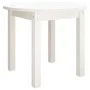 Solid white pine wood coffee table Ø 55x45 cm by vidaXL, Coffee table - Ref: Foro24-822328, Price: 46,97 €, Discount: %