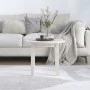 Solid white pine wood coffee table Ø 55x45 cm by vidaXL, Coffee table - Ref: Foro24-822328, Price: 46,97 €, Discount: %