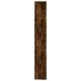 Estantería color roble ahumado 155x24x160 cm de vidaXL, Librerías y estanterías - Ref: Foro24-815360, Precio: 82,10 €