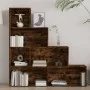Smoked oak color shelf 155x24x160 cm by vidaXL, Bookcases and shelves - Ref: Foro24-815360, Price: 74,97 €, Discount: %