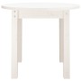 Couchtisch aus weißer massiver Kiefer Ø 55x45 cm von vidaXL, Couchtisch - Ref: Foro24-822328, Preis: 47,48 €, Rabatt: %