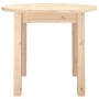 Couchtisch aus massivem Kiefernholz Ø 55x45 cm von vidaXL, Couchtisch - Ref: Foro24-822327, Preis: 41,42 €, Rabatt: %
