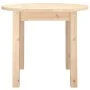 Solid pine wood coffee table Ø 55x45 cm by vidaXL, Coffee table - Ref: Foro24-822327, Price: 40,78 €, Discount: %
