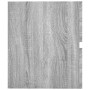 Sonoma grauer Waschtischunterschrank aus Holzwerkstoff, 41 x 38,5 x 45 cm von vidaXL, Badezimmermöbel - Ref: Foro24-815646, P...