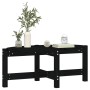 Couchtisch aus massivem schwarzem Kiefernholz, 87 x 48 x 35 cm von vidaXL, Couchtisch - Ref: Foro24-822326, Preis: 36,91 €, R...