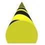 Corner protector PU yellow and black 4x3x100 cm by vidaXL, Parking signs and fords - Ref: Foro24-153094, Price: 19,60 €, Disc...
