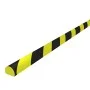 Corner protector PU yellow and black 4x3x100 cm by vidaXL, Parking signs and fords - Ref: Foro24-153094, Price: 19,60 €, Disc...