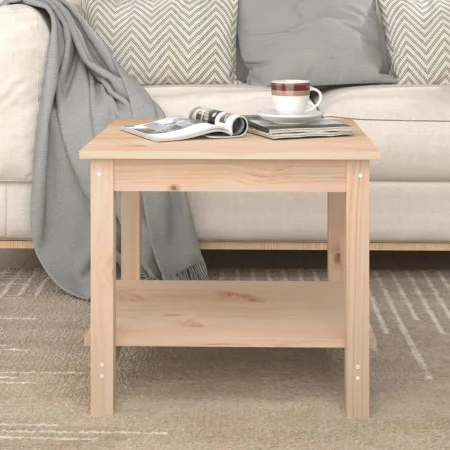 Couchtisch aus massivem Kiefernholz, 50 x 50 x 45 cm von vidaXL, Couchtisch - Ref: Foro24-822277, Preis: 54,78 €, Rabatt: %