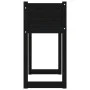 Pflanzgefäß aus massivem Kiefernholz schwarz 78x40x81 cm von vidaXL, Töpfe und Pflanzgefäße - Ref: Foro24-822136, Preis: 80,9...