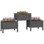 Gray solid pine wood planter 178.5x44x75 cm by vidaXL, Pots and planters - Ref: Foro24-822249, Price: 127,51 €, Discount: %