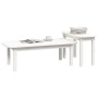 Couchtisch Set 2 Stück massivem Kiefernholz weiß von vidaXL, Couchtisch - Ref: Foro24-822363, Preis: 78,13 €, Rabatt: %