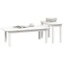 Set of 2 solid white pine wood coffee tables by vidaXL, Coffee table - Ref: Foro24-822363, Price: 77,28 €, Discount: %