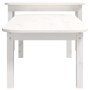 Couchtisch Set 2 Stück massivem Kiefernholz weiß von vidaXL, Couchtisch - Ref: Foro24-822363, Preis: 78,13 €, Rabatt: %
