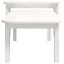 Set of 2 solid white pine wood coffee tables by vidaXL, Coffee table - Ref: Foro24-822363, Price: 77,28 €, Discount: %