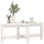 Couchtisch aus massiver weißer Kiefer 87x48x35 cm von vidaXL, Couchtisch - Ref: Foro24-822323, Preis: 38,95 €, Rabatt: %