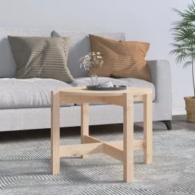 Couchtisch aus massivem Kiefernholz, 62,5 x 45 cm von vidaXL, Couchtisch - Ref: Foro24-822302, Preis: 43,68 €, Rabatt: %