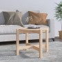 Mesa de centro de madera maciza de pino 62,5x45 cm de vidaXL, Mesas de centro - Ref: Foro24-822302, Precio: 44,24 €