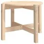 Mesa de centro de madera maciza de pino 62,5x45 cm de vidaXL, Mesas de centro - Ref: Foro24-822302, Precio: 43,68 €, Descuent...
