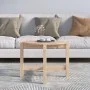 Solid pine wood coffee table 62.5x45 cm by vidaXL, Coffee table - Ref: Foro24-822302, Price: 43,68 €, Discount: %