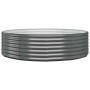 Jardinera arriate acero galvanizado antracita 140x140x36cm