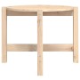 Mesa de centro de madera maciza de pino 62,5x45 cm de vidaXL, Mesas de centro - Ref: Foro24-822302, Precio: 44,24 €