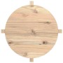Mesa de centro de madera maciza de pino 62,5x45 cm de vidaXL, Mesas de centro - Ref: Foro24-822302, Precio: 44,24 €