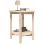 Mesa de centro de madera maciza de pino Ø55x60 cm de vidaXL, Mesas de centro - Ref: Foro24-822352, Precio: 58,03 €, Descuento: %