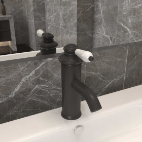 Grifo para lavabo de baño gris 130x180 mm