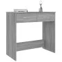 Sonoma grauer Sperrholz-Schreibtisch 80x40x75 cm von vidaXL, Schreibtische - Ref: Foro24-815475, Preis: 52,71 €, Rabatt: %