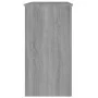 Sonoma grauer Sperrholz-Schreibtisch 80x40x75 cm von vidaXL, Schreibtische - Ref: Foro24-815475, Preis: 52,71 €, Rabatt: %