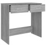 Escritorio de madera contrachapada gris Sonoma 80x40x75 cm de vidaXL, Escritorios - Ref: Foro24-815475, Precio: 54,49 €, Desc...