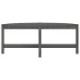 Solid gray pine wood coffee table 118x63x45 cm by vidaXL, Coffee table - Ref: Foro24-822319, Price: 51,95 €, Discount: %