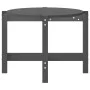 Solid gray pine wood coffee table 118x63x45 cm by vidaXL, Coffee table - Ref: Foro24-822319, Price: 51,95 €, Discount: %