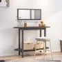 Gray solid pine wood console table 110x40x80 cm by vidaXL, Coffee table - Ref: Foro24-822299, Price: 57,41 €, Discount: %
