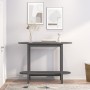 Gray solid pine wood console table 110x40x80 cm by vidaXL, Coffee table - Ref: Foro24-822299, Price: 57,41 €, Discount: %