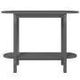 Gray solid pine wood console table 110x40x80 cm by vidaXL, Coffee table - Ref: Foro24-822299, Price: 57,41 €, Discount: %