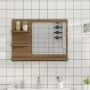 Badezimmerspiegel Sperrholz Eiche braun 60x10,5x45 cm von vidaXL, Badezimmerwaschtische - Ref: Foro24-815662, Preis: 33,34 €,...