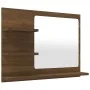 Badezimmerspiegel Sperrholz Eiche braun 60x10,5x45 cm von vidaXL, Badezimmerwaschtische - Ref: Foro24-815662, Preis: 33,34 €,...