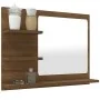 Badezimmerspiegel Sperrholz Eiche braun 60x10,5x45 cm von vidaXL, Badezimmerwaschtische - Ref: Foro24-815662, Preis: 33,34 €,...
