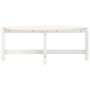 Couchtisch aus massivem weißem Kiefernholz, 118 x 63 x 45 cm von vidaXL, Couchtisch - Ref: Foro24-822318, Preis: 55,13 €, Rab...