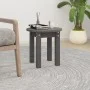 Couchtisch aus massivem grauem Kiefernholz Ø35x35 cm von vidaXL, Couchtisch - Ref: Foro24-822339, Preis: 29,20 €, Rabatt: %