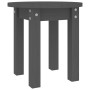 Solid gray pine wood coffee table Ø35x35 cm by vidaXL, Coffee table - Ref: Foro24-822339, Price: 29,60 €, Discount: %