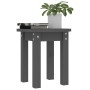 Solid gray pine wood coffee table Ø35x35 cm by vidaXL, Coffee table - Ref: Foro24-822339, Price: 29,60 €, Discount: %