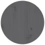 Solid gray pine wood coffee table Ø35x35 cm by vidaXL, Coffee table - Ref: Foro24-822339, Price: 29,20 €, Discount: %