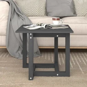 Mesa de centro de madera maciza de pino gris 50x50x45 cm de vidaXL, Mesas de centro - Ref: Foro24-822174, Precio: 34,17 €, De...