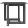 Solid gray pine wood coffee table 50x50x45 cm by vidaXL, Coffee table - Ref: Foro24-822174, Price: 34,17 €, Discount: %