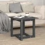 Solid gray pine wood coffee table 50x50x45 cm by vidaXL, Coffee table - Ref: Foro24-822174, Price: 34,17 €, Discount: %